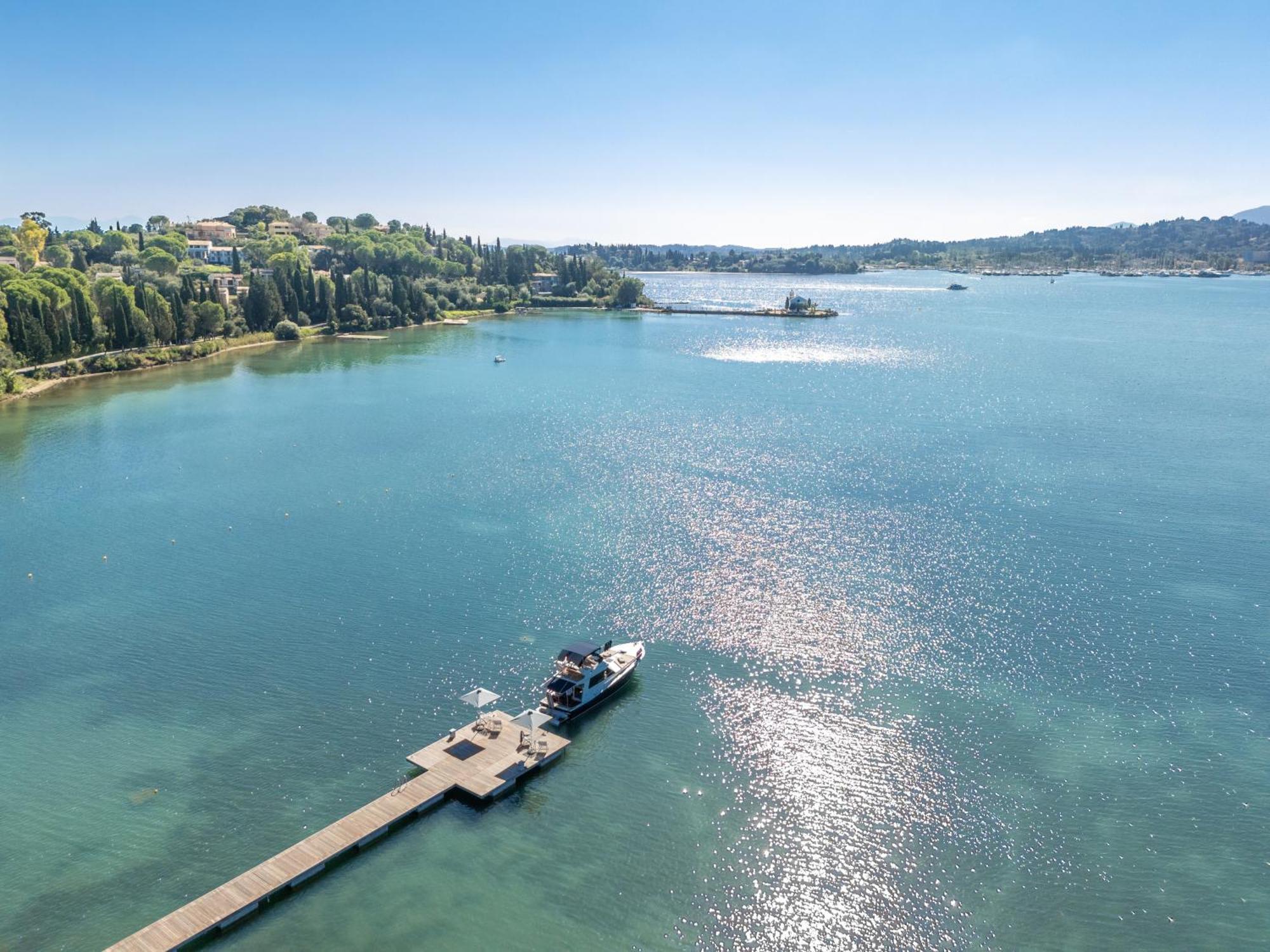 Rodostamo Hotel & Spa- Adults Friendly Kommeno  Exterior photo Aerial view of Lake Washington